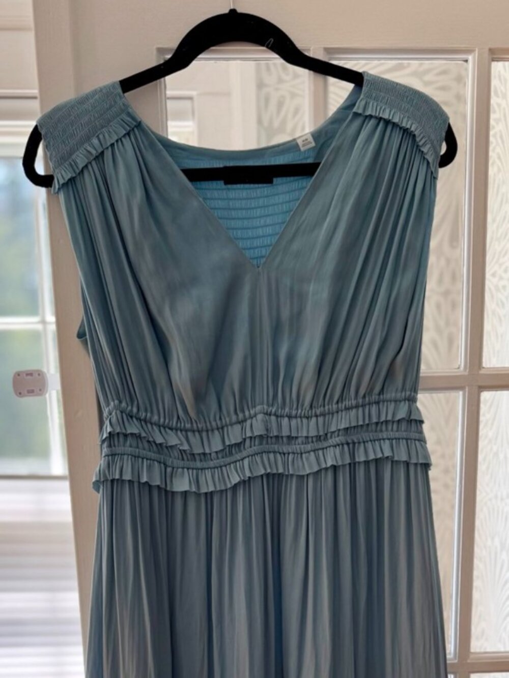 T Tahari Ruffled Midi Dress - Picture 2 of 4